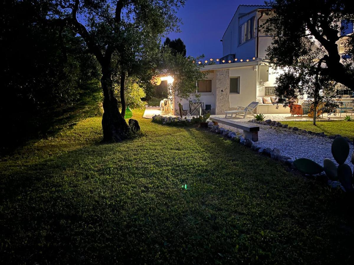 B&B Villa Mediterranee Con Parking Space 特拉尼 外观 照片