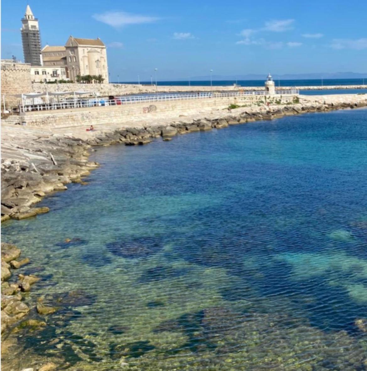 B&B Villa Mediterranee Con Parking Space 特拉尼 外观 照片